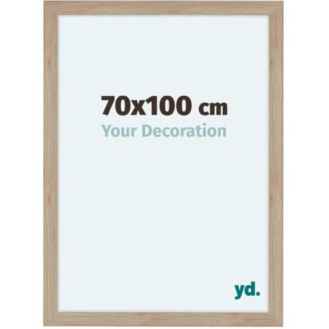 yd. - Cadre photo 70x100 - Chene Clair - MDF - Como