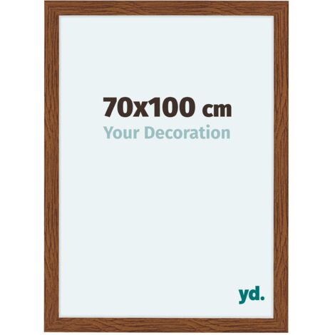 yd. - Cadre photo 70x100 - Chene Rustique - MDF - Como