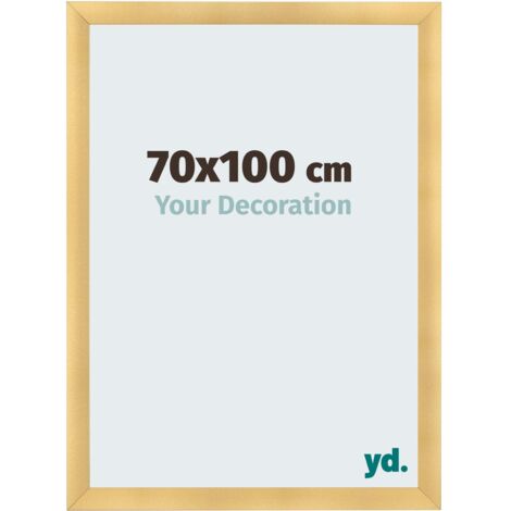 yd. - Cadre photo 70x100 - Or Mat - MDF - Pisa
