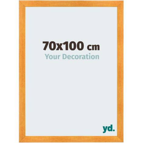 yd. - Cadre photo 70x100 - Orange - MDF - Pisa