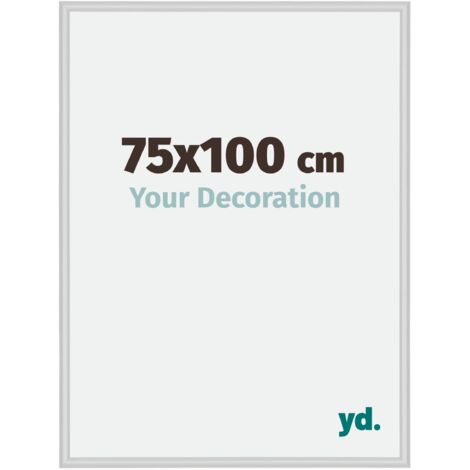 yd. - Cadre photo 75x100 - Argent Mat - Aluminium - Miami