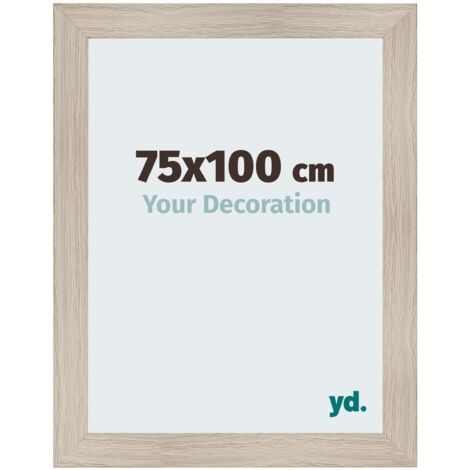 yd. - Cadre photo 75x100 - Chene Clair - MDF - Pisa