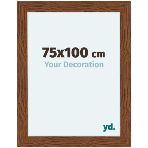 yd. - Cadre photo 75x100 - Chene Rustique - MDF - Como