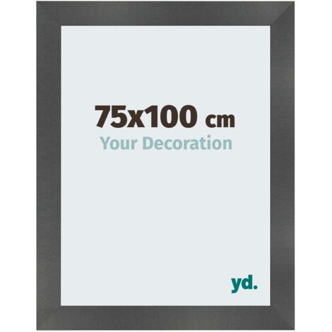 yd. - Cadre photo 75x100 - Noir Mat - MDF - Pisa