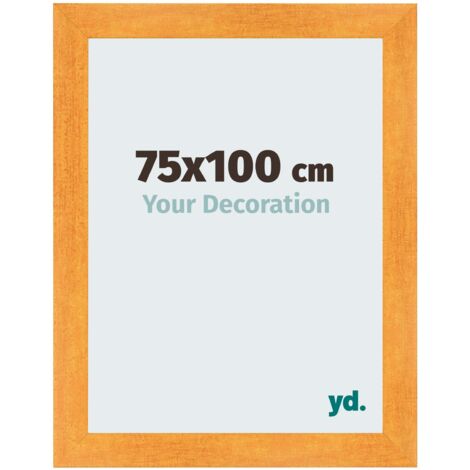 yd. - Cadre photo 75x100 - Orange - MDF - Pisa