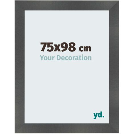 yd. - Cadre photo 75x98 - Noir Mat - MDF - Pisa