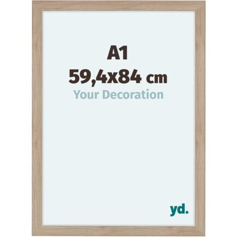 yd. - Cadre photo A1 59.4x84 - Chene Clair - MDF - Como