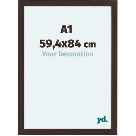 yd. - Cadre photo A1 59.4x84 - Chene Fonce - MDF - Como