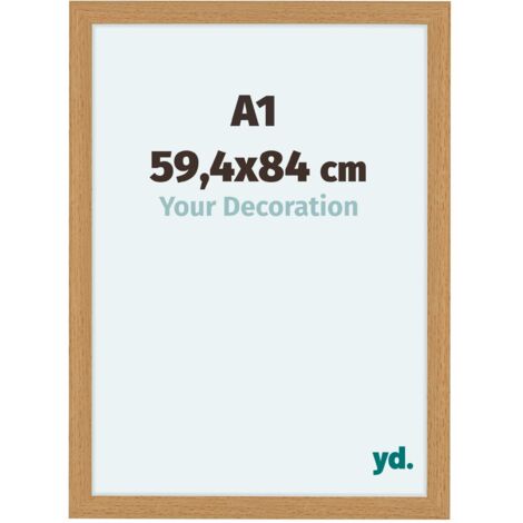 yd. - Cadre photo A1 59.4x84 - Hetre - MDF - Como