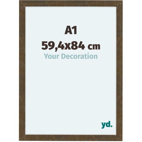 yd. - Cadre photo A1 59.4x84 - Or Antique - MDF - Como