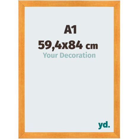 yd. - Cadre photo A1 59.4x84 - Orange - MDF - Pisa