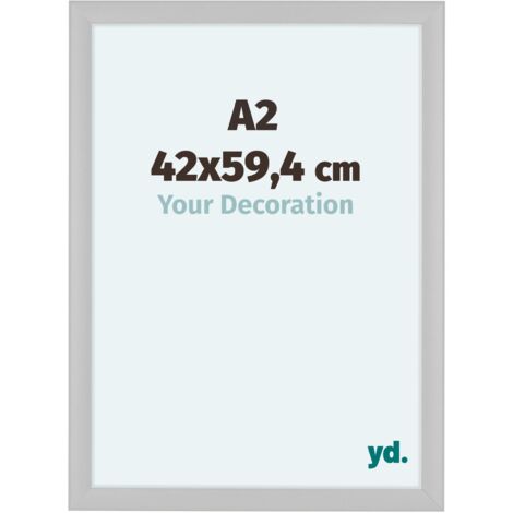 yd. - Cadre photo A2 42x59.4 - Blanc Mat - MDF - Como