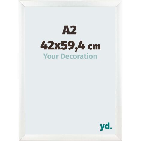 yd. - Cadre photo A2 42x59.4 - Blanc Mat - MDF - Pisa