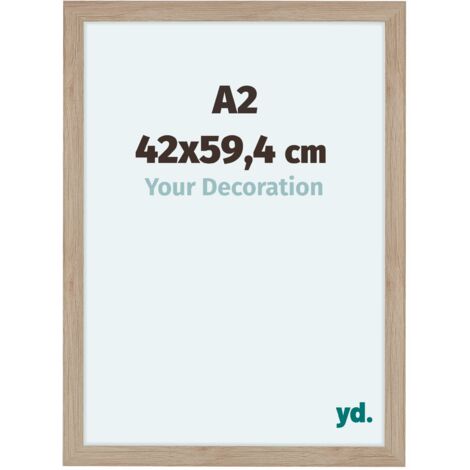 yd. - Cadre photo A2 42x59.4 - Chene Clair - MDF - Como