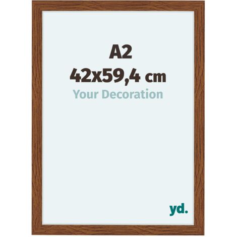 yd. - Cadre photo A2 42x59.4 - Chene Rustique - MDF - Como