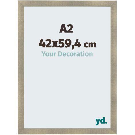 yd. - Cadre photo A2 42x59.4 - Or Antique - MDF - Pisa