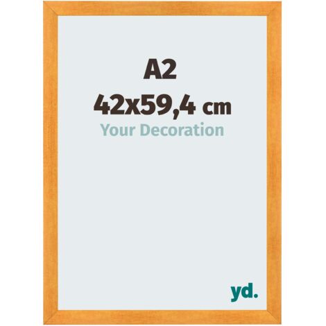yd. - Cadre photo A2 42x59.4 - Orange - MDF - Pisa
