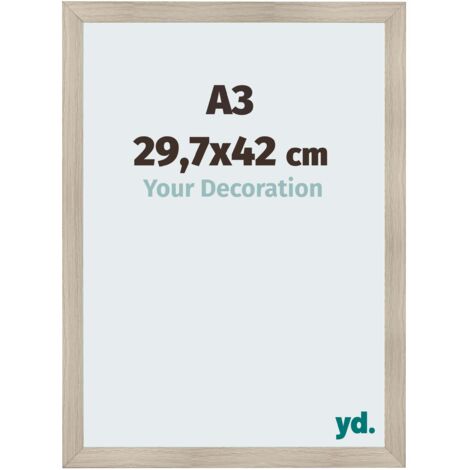 yd. - Cadre photo A3 29.7x42 - Chene Clair - MDF - Pisa