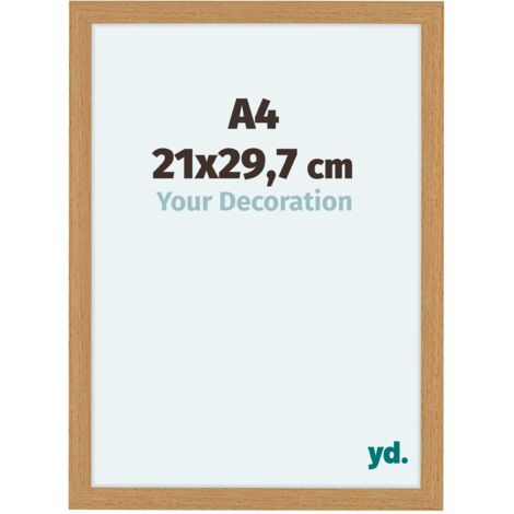 yd. - Cadre photo A4 21x29.7 - Hetre - MDF - Como