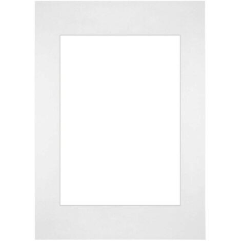 yd. - Cadre photo  - Blanc - Carton 630 g/m2 -