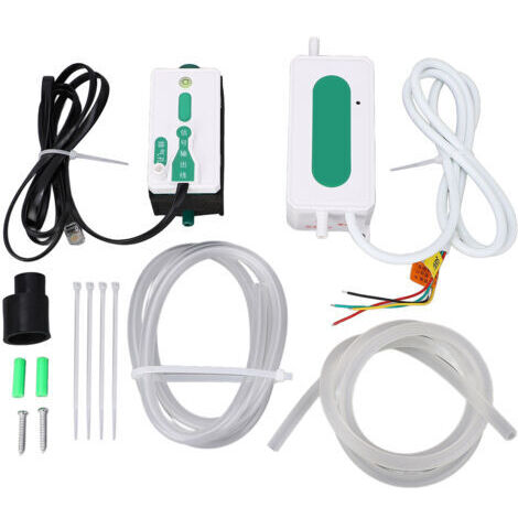 YDuupxe Pompe à Condensats CVC, Mini Pompe de Drainage Automatique avec Matériau ABS, Débit de 24 L/h, Idéale pour les Climatiseurs et les Machines à Glace.