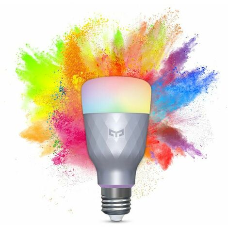 Yeelight YLDP001 1SE E27 6W RGBW Smart LED Bulb Voice Control Work With Assistant AC110-240V Desk Lamp Table Lamp Lantern Projector