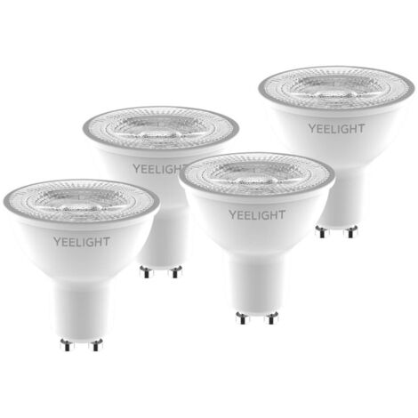 Yeelight yldp004 w1 gu10 dimmbare intelligente Glühbirne por wi-fi 4 Stk.