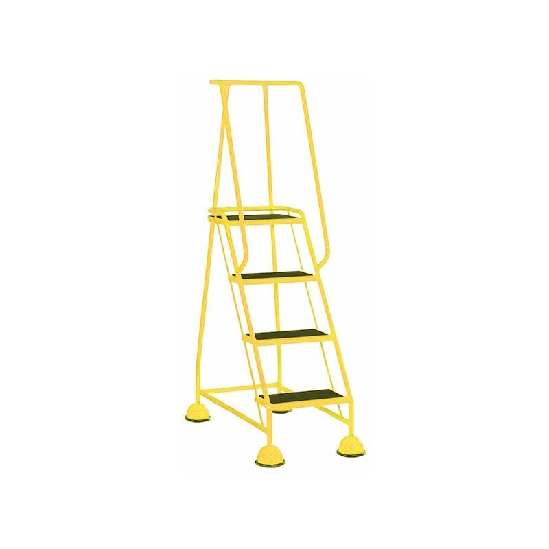 VFM - Yellow 4 Tread Step Ladder 385141 - SBY29299