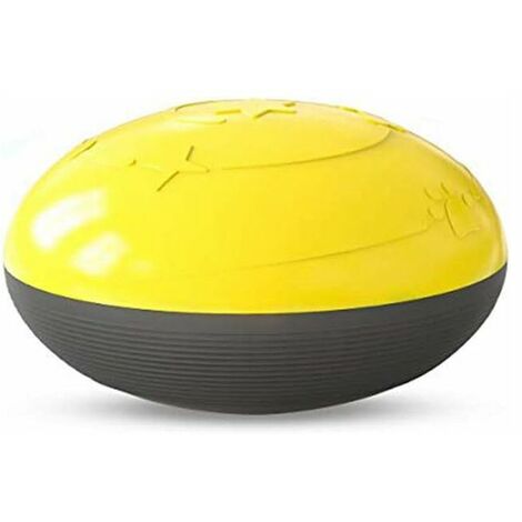 Yellow Squeak Interactive Dog Toy, Squeak Dog Toys, Dog Food Feeder, Indestructible Dog Chews Toys, Resistant Dog Games, Interactive Dog Ball