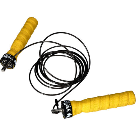 yellowSKIPPING Rope Box-Springseil - gelb, 3m