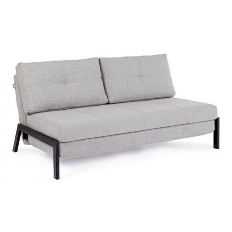 Yes Everyday Divano Letto Salvaspazio Due Posti In Tessuto Beige Hayden 151x96x H79 Cm
