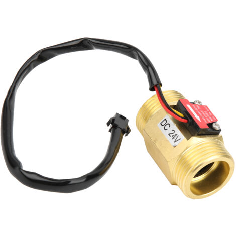 YFB10 G1in Wasserdurchflusssensor mit Schalter und Turbinenzähler, DC24V 250L/MIN