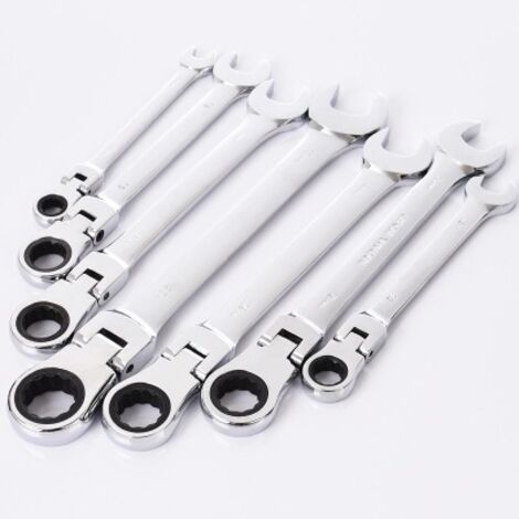 YIDOMDE 1 paquet de clés à cliquet 14 mm à tête coulissante, automatiques, rapides, à double usage et économisant de la main-d'oeuvre