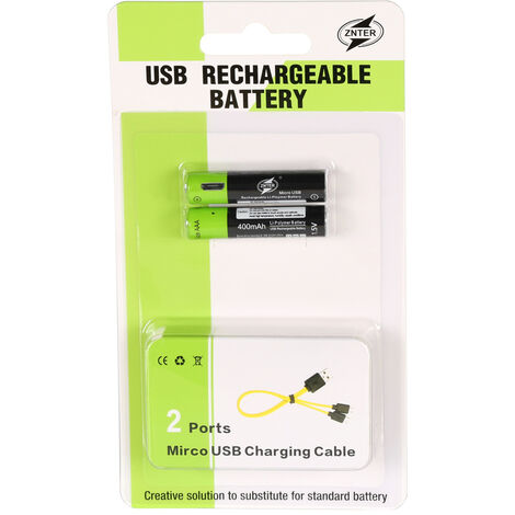 Achetez en gros Batterie Au Lithium Rechargeable 1,5 V 400mah Aaa