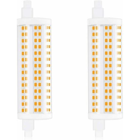 YIDOMDE 20W 118mm R7s Dimmable Ampoule LED J118 Lumière du jour 4000K 2200lm double extrémité spot équivaut à 200W ampoule halogène pour maison, salon, balcon, hôtel, restaurant, etc(2pcs) T-Audace[Cl