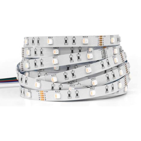 YIDOMDE 5050 LED Light Strip Set Bande lumineuse RGB colorée étanche, 20m 360LEDs/m Ruban LED multicolore Lumières, 44 touches télécommande pour la décoration de la maison de cuisine