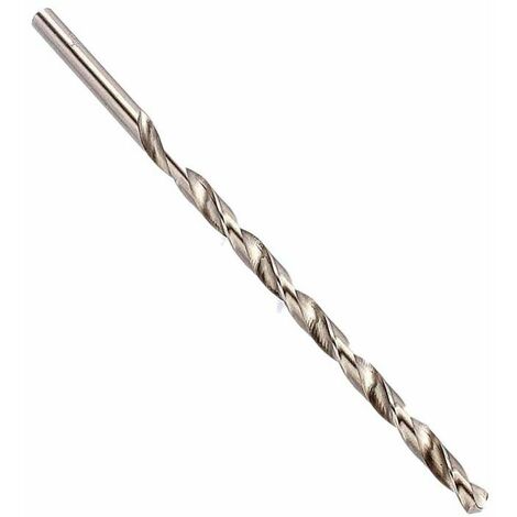 YIDOMDE Foret Extra-long Foret Hélicoïdal Droit de 85 mm Foret Hélicoïdal à Queue Cylindrique HSS (5mm)