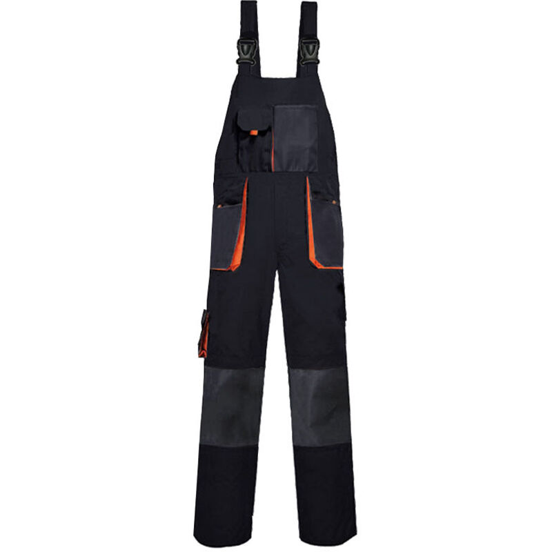 Salopette de travail anti-coupure pour homme – Coton respirant stretch – Poches à outils – Taille 2XL/180 – Yidomde