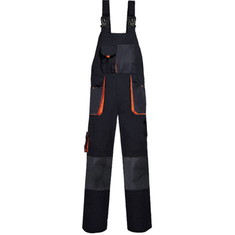 YIDOMDE Salopette Anti-coupure, Salopette de Travail Homme, Cargo Salopette pour Homme, Coton Respirant Stretch Vetement Travail pour Peintres Et Décorateurs(XL/175)