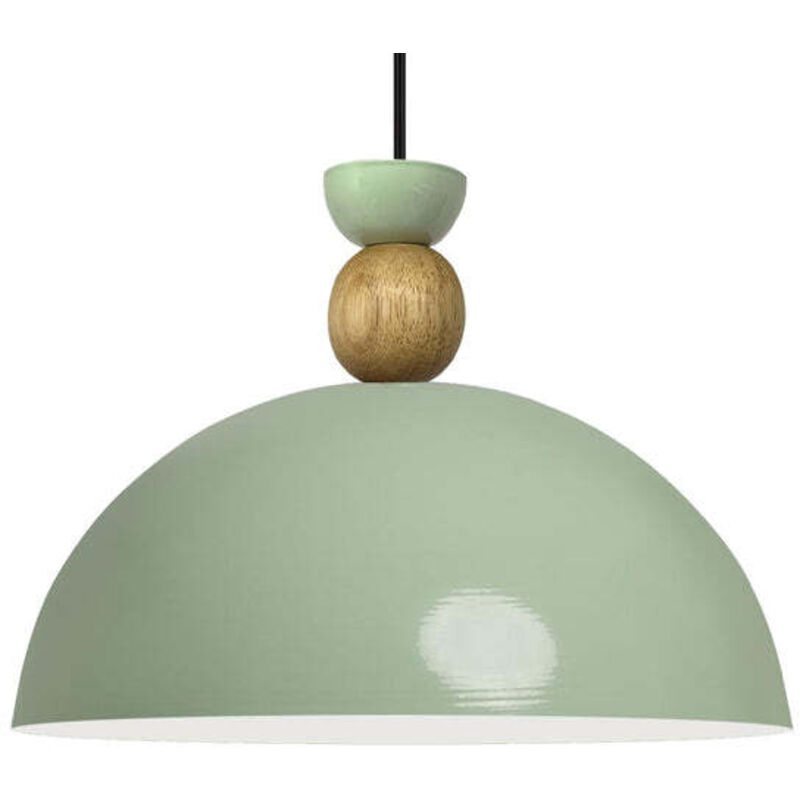 Bamyum Yimpi Industrielle Pendelleuchte Aus Handbemaltem Minzgrün Metall – Vintage-kronleuchter E27 Ø30 Cm Für Wohnzimmer, Schlafzimmer Oder Esszimmer