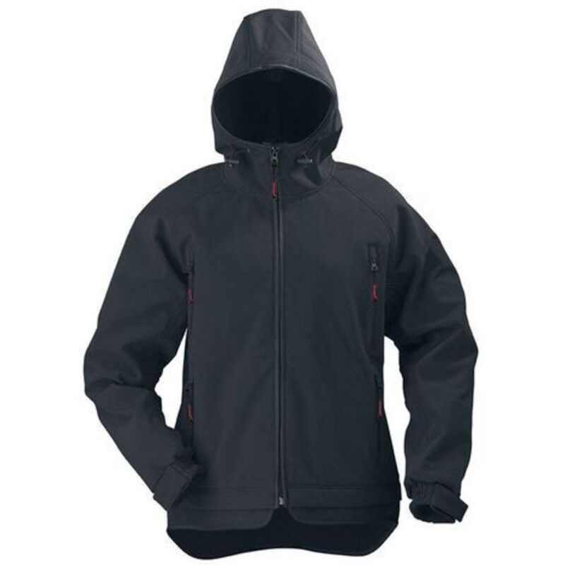 Veste softshell mixte yin noirtxl 19585-no-xl