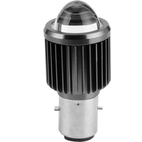 Yinhing BA20D LED Motorradscheinwerfer Fahrradlampe 3500lm 6000K Weißes Licht mit Fern- und Abblendlicht für die meisten Motorräder Gehäuse aus Aluminiumlegierung.