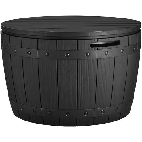 YITAHOME 127L Grande Baule da Giardino in Resina, Baule da Giardino per Mobili da, da, Cuscini da Esterno