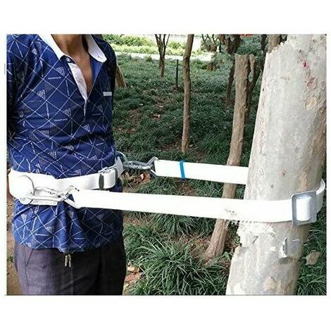 YKcpty Ceinture de sécurité avec cordon réglable, équipement de protection pour harnais de construction pour grimper aux arbres, kit de protection individuelle antichute