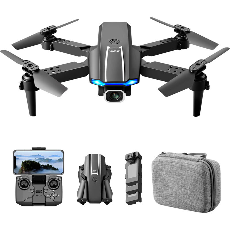 

YLR / C S65 RC Drone con camara 4K Camara RC Quadcopter con funcion Trayectoria Vuelo Control de gestos Bolsa de almacenamiento Paquete 3