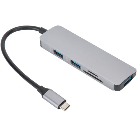 YMCH402C Multifunktions-Speicherkartenleser Typ C, Kompakter Hub-Adapter