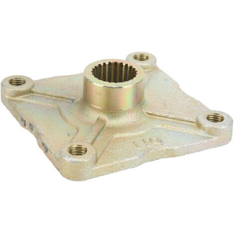 Ymiko Remplacement D'essieu pour Moyeu D'essieu de Roue Arrière Roue de Moto Support de Moyeu D'essieu Arrière 4 Trous de Goujon 23 Dents de Remplacement pour 150cc 200cc Quad Dirt Bike ATV.