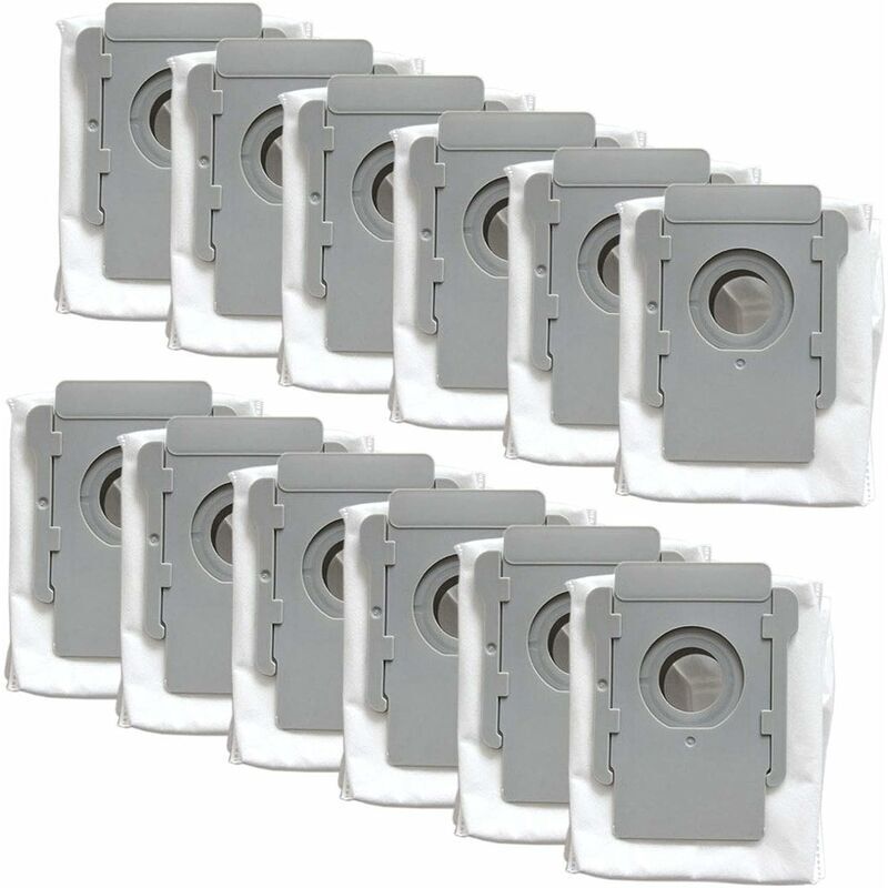 12 pièces de sac d'aspirateur pour iRobot Roomba i & s series i7(7150) i7+ i7Plus(7550) s9(9150) s9+ s9 Plus (9550, 955020) robot aspirateur avec