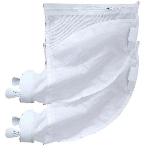 YMYNY 2 Stück Nylon-Pool-Reinigungsbeutel für Polaris 280 480 Pool-Staubsauger, Polaris-Ersatzbeutel