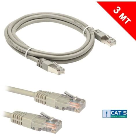 YMYNY 3 m RJ45 Ethernet-LAN-Netzwerk-Verlängerungskabel für Home-Office-Computer